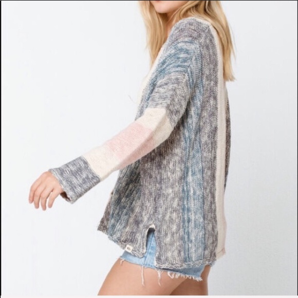 🌴🌼RIP CURL- MONTAUK SWEATER PONCHO SWEATER 🌼🌴 - Picture 5 of 11